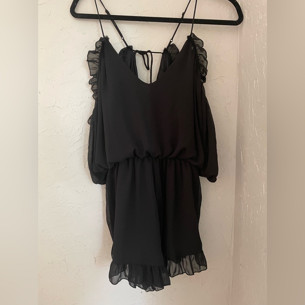 FOR SEINNA BLACK ROMPER